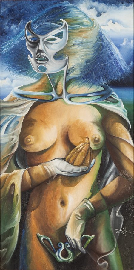 SÉRIE “FEMININO”, 1982, (acrílico sobre tela) – 1,00 x 50